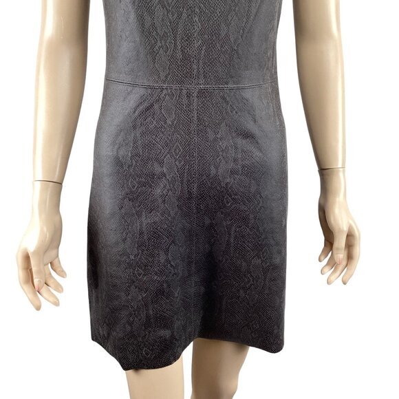 Lavender Brown Womens Snake Print Slip Dress Size Xsmall  XS‎ Gray - Picture 7 of 7